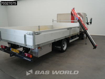 Mitsubishi Canter 3C15 3.0L Kraanwagen Maxilift 230.2H Trekhaak Dubbellucht 150PK Airco Camera Euro6 Kran Kranwagen Crane Pritsche Pickup Open Box Airco Trekhaak 10