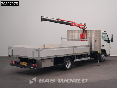 Mitsubishi Canter 3C15 3.0L Kraanwagen Maxilift 230.2H Trekhaak Dubbellucht 150PK Airco Camera Euro6 Kran Kranwagen Crane Pritsche Pickup Open Box Airco Trekhaak 2