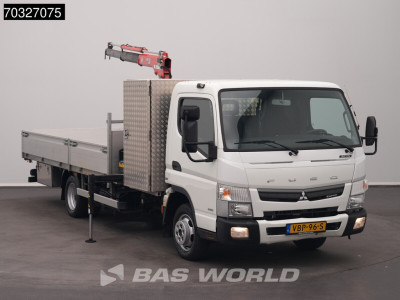 Mitsubishi Canter 3C15 3.0L Kraanwagen Maxilift 230.2H Trekhaak Dubbellucht 150PK Airco Camera Euro6 Kran Kranwagen Crane Pritsche Pickup Open Box Airco Trekhaak 5