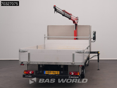 Mitsubishi Canter 3C15 3.0L Kraanwagen Maxilift 230.2H Trekhaak Dubbellucht 150PK Airco Camera Euro6 Kran Kranwagen Crane Pritsche Pickup Open Box Airco Trekhaak 8