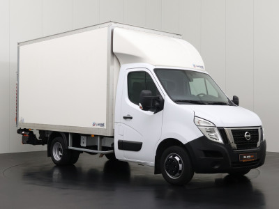 Nissan Master 2.3DCI 165PK Dubbellucht Bakwagen+Laadklep | Dakspoiler | Airco | Cruise | 3-Zits