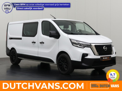 Nissan Primastar 2.0DCI 130PK Lang Dubbele Cabine | 2xSchuifdeur | Airco | Cruise | 6-Persoons | Betimmering |