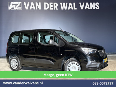 Opel Combo Life 1.2 Turbo *Marge, geen BTW* Automaat 5 Persoons Benzine L1H1 Euro6 Airco | 5-Zits | Navigatie | Apple Carplay Android Auto, Cruisecontrol, Trekhaak, Parkeersensoren, Achterklep