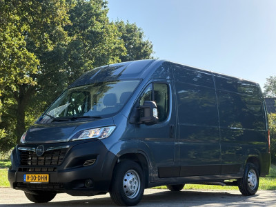 Opel Movano 2.2D 140PK L4H2|trekhaak 2500KG|apple CarPlay|achteruitrijcamera|airco|cruise|drie zitplaatsen|parkeersensoren|EURO6.