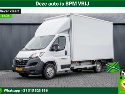 Opel Movano **2.2 D | 3-Zits | Bakwagen met Laadklep en zijdeur | LED | Carplay | Cruise | Climatronic**