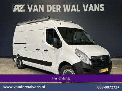 Opel Movano 2.3 CDTI 146pk L2H2 Inrichting Euro6 Airco | Camera | Omvormer | Imperiaal | Navigatie 2500kg Trekhaak, Cruisecontrol, Parkeersensoren, Bijrijdersbank