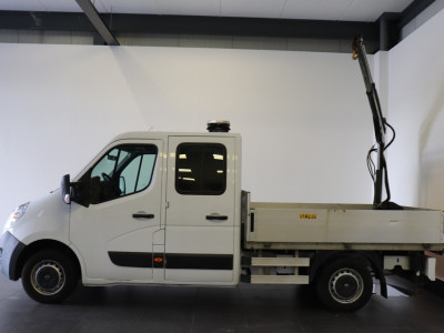Opel Movano 2.3 CDTI BiTurbo L2 Openlaadbak - Airco - Navi - HIAB kraan - € 17.950,- Excl. foto 12