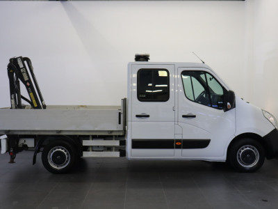 Opel Movano 2.3 CDTI BiTurbo L2 Openlaadbak - Airco - Navi - HIAB kraan - € 17.950,- Excl. foto 13