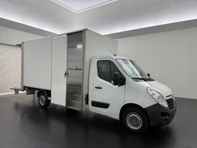 Opel Movano 2.3CDTi 130PK Bakwagen+Laadklep | 1019Kg Laden | Zijdeur | Navigatie | Multimedia | Airco foto 3