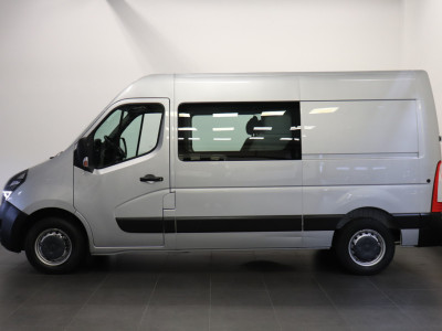 Opel Movano 2.3 Turbo L2H2 150PK Dubbele Cabine EURO 6 - Airco - Navi - Cruise - €17.950,- Excl. 10