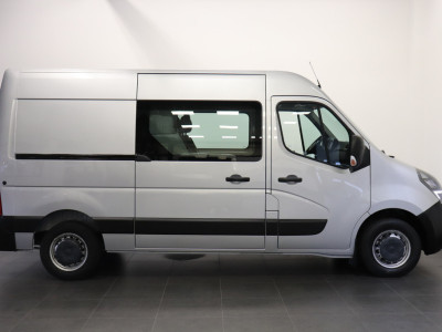 Opel Movano 2.3 Turbo L2H2 150PK Dubbele Cabine EURO 6 - Airco - Navi - Cruise - €17.950,- Excl. 11