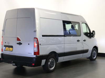 Opel Movano 2.3 Turbo L2H2 150PK Dubbele Cabine EURO 6 - Airco - Navi - Cruise - €17.950,- Excl. 2