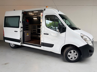 Opel Movano Servicewagen Automaat 2.3 CDTI BiTurbo 170pk L2H2, 230v Omvormer, BOTT kasten, Standkachel, RIJKLAARPRIJS foto 16
