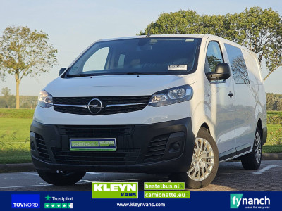 Opel VIVARO 2.0 L3 XL Dubbele Cabine Airco Navi WP-Inrichting Standkachel Cruise Control Trekhaak Euro6 144 PK!