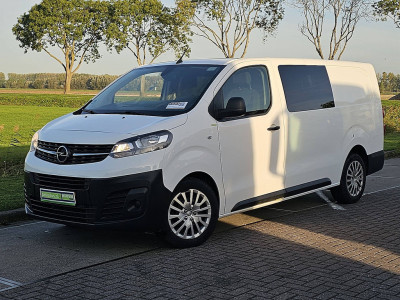 Opel VIVARO 2.0 L3 XL Dubbele Cabine Airco Navi WP-Inrichting Standkachel Cruise Control Trekhaak Euro6 144 PK! foto 2