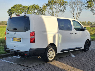 Opel VIVARO 2.0 L3 XL Dubbele Cabine Airco Navi WP-Inrichting Standkachel Cruise Control Trekhaak Euro6 144 PK! foto 3