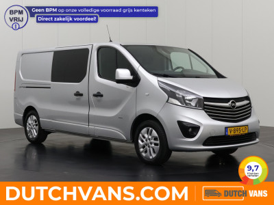 Opel Vivaro 1.6CDTI 120PK Lang Sport Dubbele Cabine | Marge | Euro 6 | Navigatie | Camera | Airco | Cruise | Trekhaak