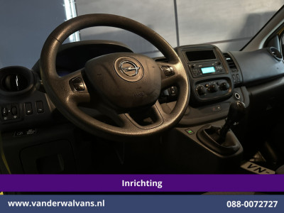 Opel Vivaro 1.6 CDTI 120pk L2H1 inrichting Airco | Imperiaal | Trekhaak | LED | Cruisecontrol | Sidebars Parkeersensoren, Bijrijdersbank 13