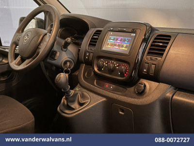 Opel Vivaro 1.6 CDTI 122pk L2H1 Euro6 Airco | Imperiaal | Trekhaak | LED | Cruisecontrol Parkeersensoren, Bijrijdersbank 14