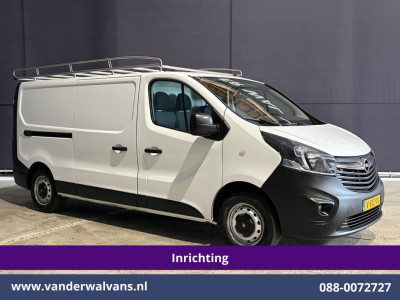 Opel Vivaro 1.6 CDTI 122pk L2H1 Inrichting Euro6 Airco | Imperiaal | Trekhaak | LED | Cruisecontrol Bijrijdersbank 10