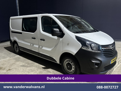 Opel Vivaro 1.6 CDTI 126pk L2H1 Dubbele Cabine Euro6 Airco | 6-Zits | LED | Cruisecontrol Trekhaak foto 8