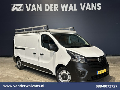 Opel Vivaro 1.6 CDTI 126pk L2H1 Euro6 Airco | Imperiaal | Trekhaak | Navigatie | Cruisecontrol Parkeersensoren, Bijrijdersbank