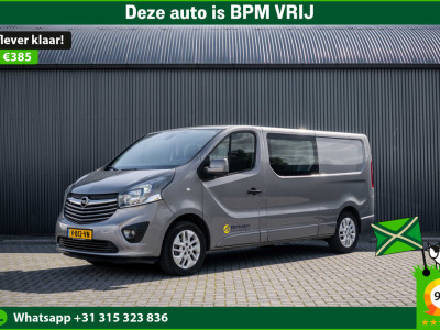 Opel Vivaro 1.6 CDTI L2H1 | 125PK | DC 6-Zits | Camera | Cruise | Airco | Trekhaak