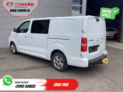 Opel Vivaro 2.0 145 pk Aut. DC Dubbel Cabine LED/ Adapt.Cruise/ 2x Schuifdeur/ Massage/ Stoelverw./ Keyless/ Leder/ Carplay/ Climate/ Camera/ PDC/ LMV/ Trekhaak foto 2