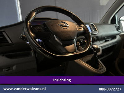 Opel Vivaro 2.0 CDTI 123pk L3H1 Inrichting Euro6 Airco | Imperiaal | Apple Carplay | Trekhaak Cruisecontrol, Android Auto, Stoelverwarming, Parkeersensoren, Bijrijdersbank foto 14
