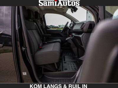 Opel Vivaro BLACK OPS | GEHEEL COMPLEET | HOUTEN VLOER EN WANDEN 3 PERSSONS | 2 DELIG ACHTER DEUREN | LADE SCHUIF BAK | 2.0D 180 PK S&S L2 H1 | FULL LED | SCHUIF DEUR | GEHEEL ZWART | MOOIE STOERE BUS | foto 10