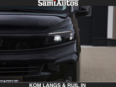 Opel Vivaro BLACK OPS | GEHEEL COMPLEET | HOUTEN VLOER EN WANDEN 3 PERSSONS | 2 DELIG ACHTER DEUREN | LADE SCHUIF BAK | 2.0D 180 PK S&S L2 H1 | FULL LED | SCHUIF DEUR | GEHEEL ZWART | MOOIE STOERE BUS | foto 12