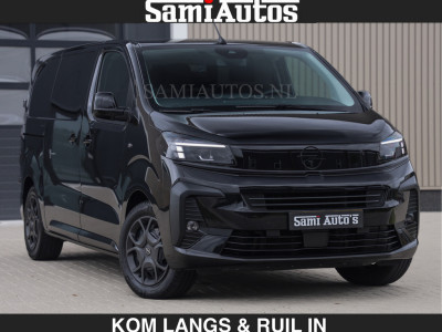 Opel Vivaro BLACK OPS | GEHEEL COMPLEET | HOUTEN VLOER EN WANDEN 3 PERSSONS | 2 DELIG ACHTER DEUREN | LADE SCHUIF BAK | 2.0D 180 PK S&S L2 H1 | FULL LED | SCHUIF DEUR | GEHEEL ZWART | MOOIE STOERE BUS | foto 3