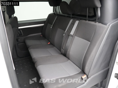 Opel Vivaro 145PK Dubbel Cabine 2x Schuifdeur Automaat L3H1 Trekhaak Airco Cruise Camera Parkeersensoren v+a Euro6 L3 Long DC Doka Mixto Airco Trekhaak Cruise control 16