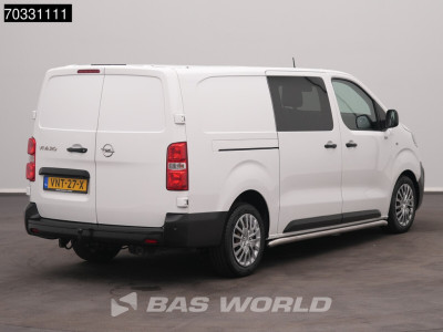 Opel Vivaro 145PK Dubbel Cabine 2x Schuifdeur Automaat L3H1 Trekhaak Airco Cruise Camera Parkeersensoren v+a Euro6 L3 Long DC Doka Mixto Airco Trekhaak Cruise control 2
