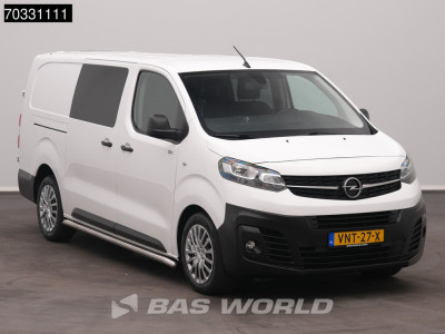 Opel Vivaro 145PK Dubbel Cabine 2x Schuifdeur Automaat L3H1 Trekhaak Airco Cruise Camera Parkeersensoren v+a Euro6 L3 Long DC Doka Mixto Airco Trekhaak Cruise control 5