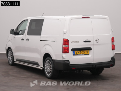 Opel Vivaro 145PK Dubbel Cabine 2x Schuifdeur Automaat L3H1 Trekhaak Airco Cruise Camera Parkeersensoren v+a Euro6 L3 Long DC Doka Mixto Airco Trekhaak Cruise control 6