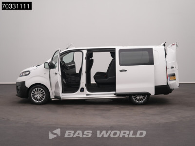 Opel Vivaro 145PK Dubbel Cabine 2x Schuifdeur Automaat L3H1 Trekhaak Airco Cruise Camera Parkeersensoren v+a Euro6 L3 Long DC Doka Mixto Airco Trekhaak Cruise control 7