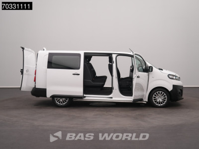 Opel Vivaro 145PK Dubbel Cabine 2x Schuifdeur Automaat L3H1 Trekhaak Airco Cruise Camera Parkeersensoren v+a Euro6 L3 Long DC Doka Mixto Airco Trekhaak Cruise control 9