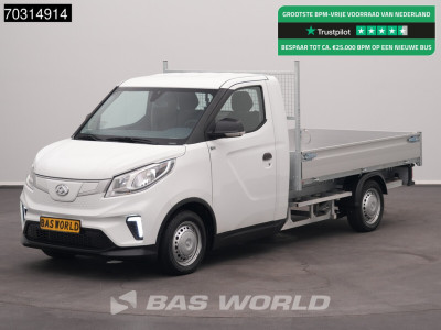 Overige merken eDeliver 3 Open Laadbak 50 Kwh 327km WLTP Stad 100% Elektrisch Airco Cruise Camera Pritsche Pickup Open Box Airco Cruise control