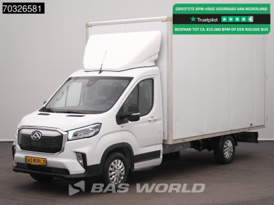 Overige merken eDeliver 9 100% Elektrisch 65kWh Achterdeuren Bakwagen ACC LED Parkeersensoren Stoelverwarming Meubelbak Koffer Möbelkoffer Elektro Airco