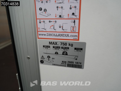 Overige merken eDeliver 9 100% Elektrisch 65kWh Dhollandia Laadklep Bakwagen Camera Snelladen CarPlay LED Airco Cruise Meubelbak Koffer Airco foto 18