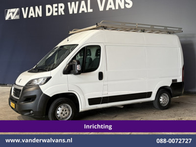Peugeot Boxer 2.0 BlueHDI 131pk L2H2 Inrichting Euro6 Airco | Imperiaal | Camera | 2500kg Trekhaak | Cruisecontrol Parkeersensoren, Bijrijdersbank 6