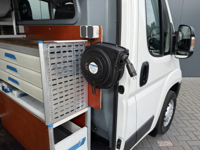 Peugeot Boxer 2.0 HDI 131 PK EURO 6 / L1H2 / SORTIMO INRICHTING / WERKPLAATS / CAMERA / CRUISE / AIRCO / NAVI foto 14