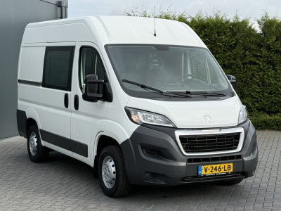 Peugeot Boxer 2.0 HDI 131 PK EURO 6 / L1H2 / SORTIMO INRICHTING / WERKPLAATS / CAMERA / CRUISE / AIRCO / NAVI foto 4
