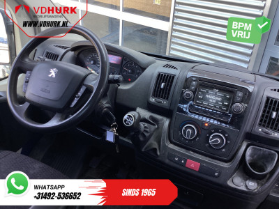 Peugeot Boxer 2.2 HDI 130 pk EXPORT Open Laadbak/ 360x202x39/ Pick Up/ Gev.Stoel/ Trekhaak/ Airco/ Navi 3