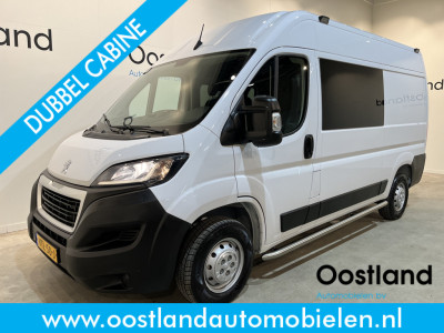 Peugeot Boxer 2.2 HDi 120 PK L2H2 DC 6 pers. / Euro 6 / Airco / CarPlay / Camera / Trekhaak / Cruise Control / 500 KM !!