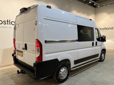 Peugeot Boxer 2.2 HDi 120 PK L2H2 DC 6 pers. / Euro 6 / Airco / CarPlay / Camera / Trekhaak / Cruise Control / 500 KM !! foto 18