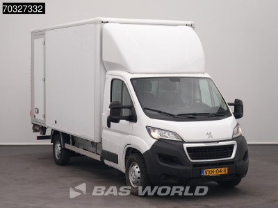 Peugeot Boxer 140PK 433cm Hoog Laadklep Zijdeur Bakwagen Navi Airco Cruise Camera DHollandia Euro6 Meubelbak Koffer Airco Cruise control 5