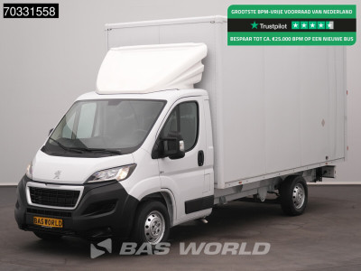 Peugeot Boxer 140PK Bakwagen Achterdeuren Airco Cruise Koffer Meubelbak Airco Cruise control