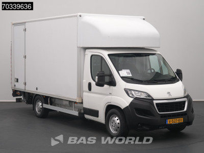 Peugeot Boxer 165PK Bakwagen Laadklep DHollandia Airco Navi Euro6 Zijdeur Koffer Meubelbak LBW Airco foto 5